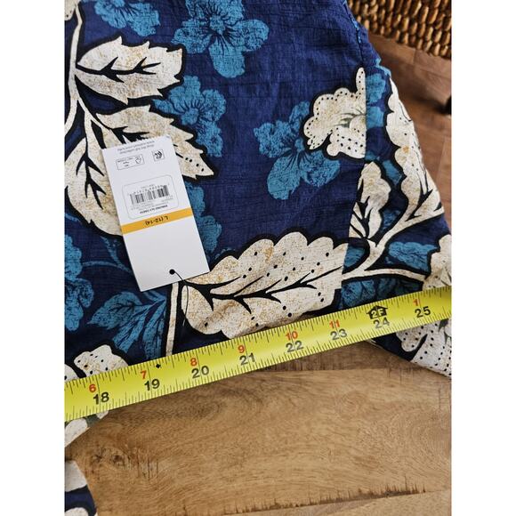 Sofia Vergara Hawaiian Tie-back Dress Women's Size L Tropical Vacation Beach - Picture 7 of 13